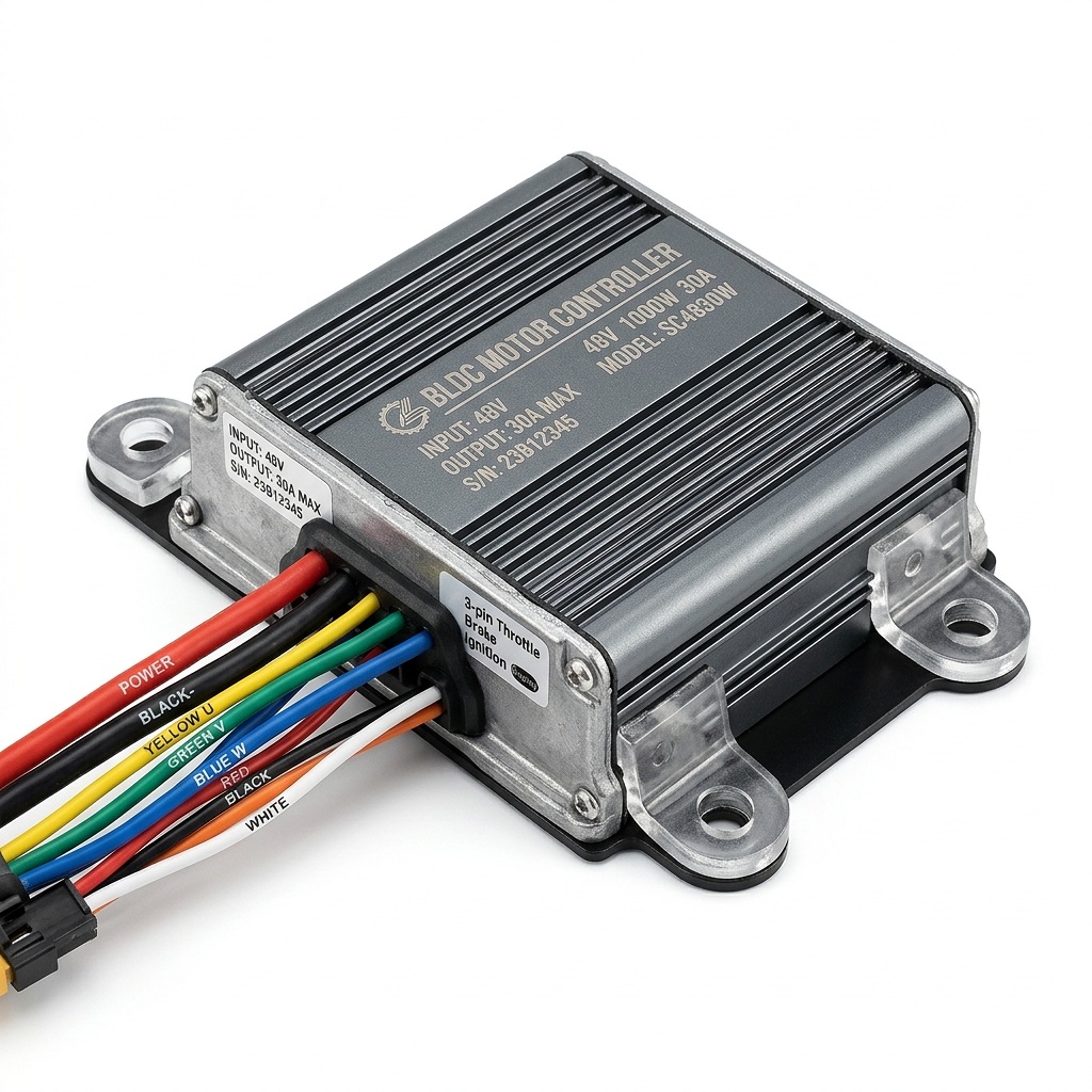 كنترولر سكوتر كهربائي عالمي 36V-48V قابل للبرمجة view 4