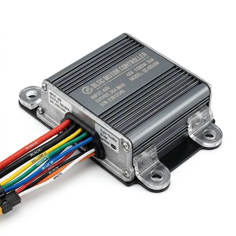 كنترولر سكوتر كهربائي عالمي 36V-48V قابل للبرمجة view 4