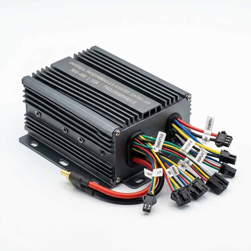 كنترولر سكوتر كهربائي عالمي 36V-48V قابل للبرمجة