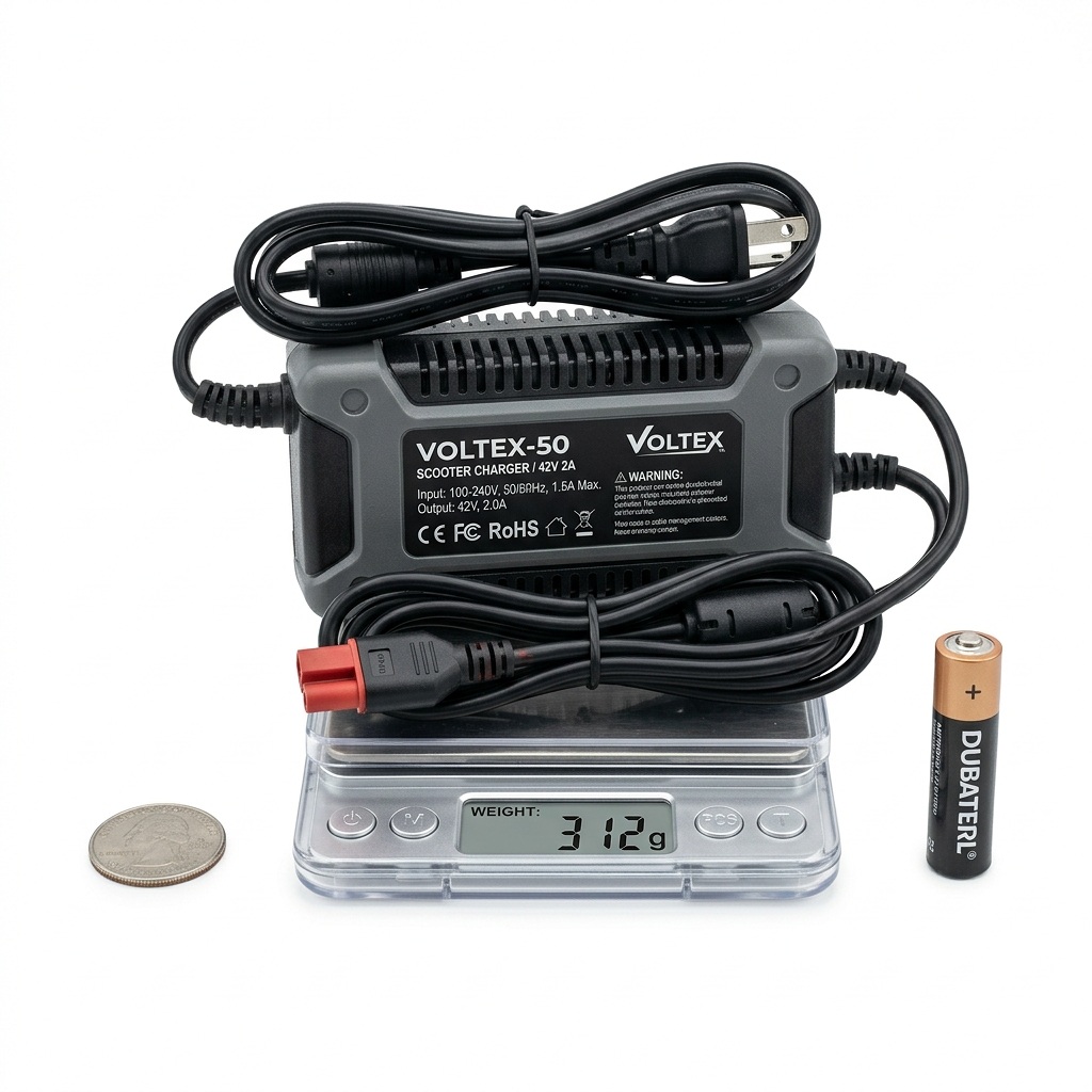 شاحن سكوتر درفت سريع 36V-48V متوافق مع جميع الموديلات view 4